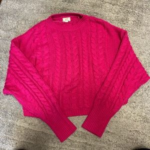 Pink sweater